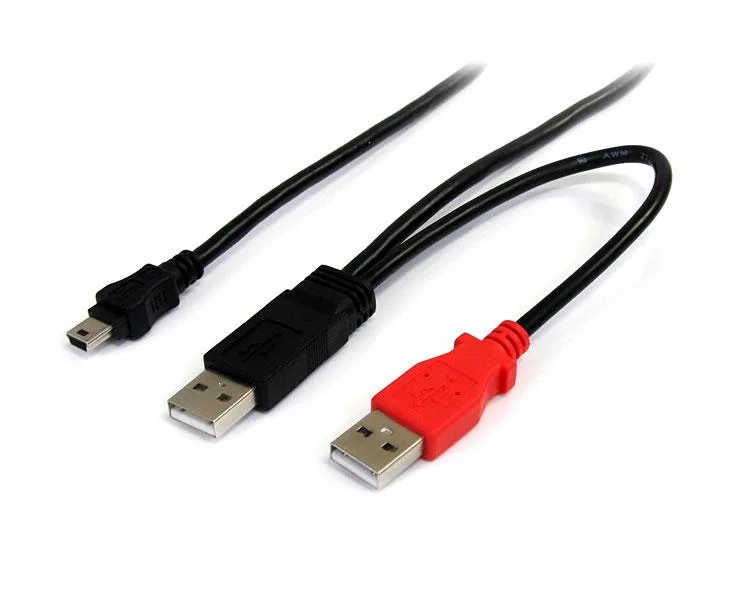 StarTech 6FT USB Y CABLE FOR HARD DRIVE — kabel USB