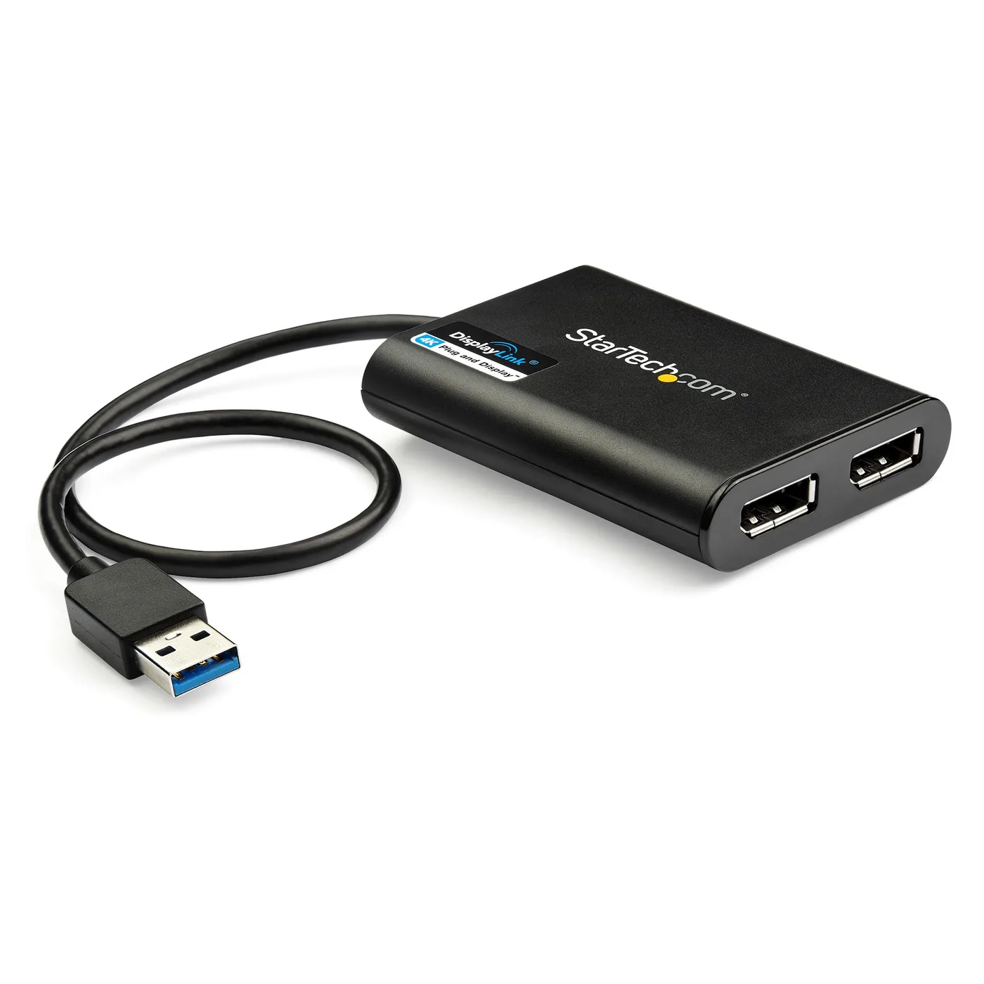 StarTech USB TO DUAL DP ADAPTER 4K 60HZ — kabel USB