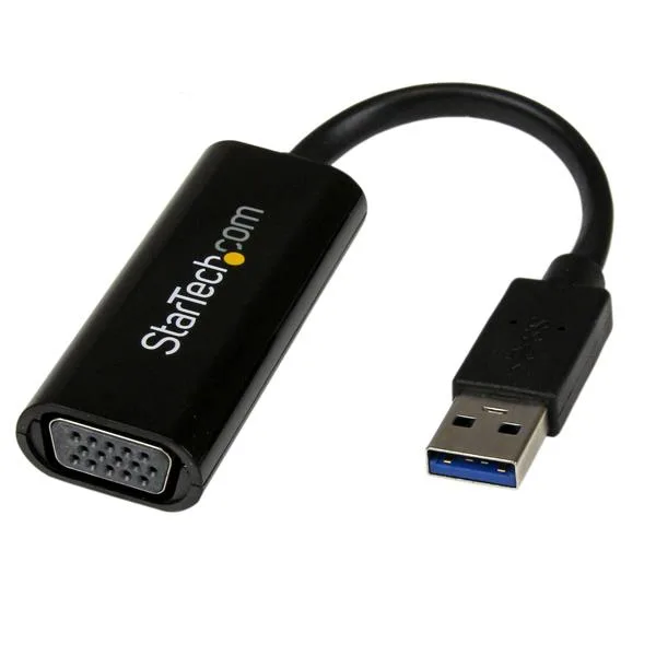 StarTech SLIM USB 3.0 VGA VIDEO ADAPTER/IN — stacja dokująca
