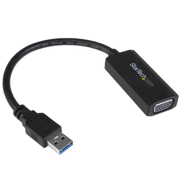 StarTech USB 3.0 VGA VIDEO ADAPTER/- ON-BOARD DRIVER INSTALLATION — kabel do monitora