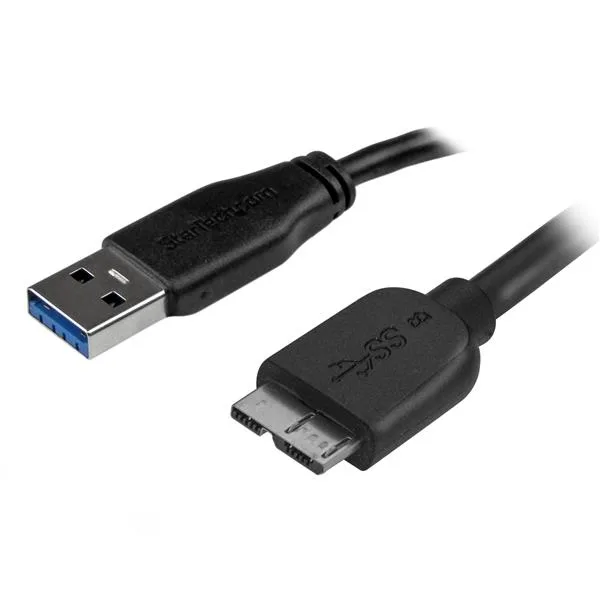 StarTech 6FT SLIM USB 3.0 MICRO B CABLE — kabel USB