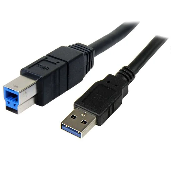 StarTech 3M BLACK USB 3.0 A TO B CABLE — kabel USB