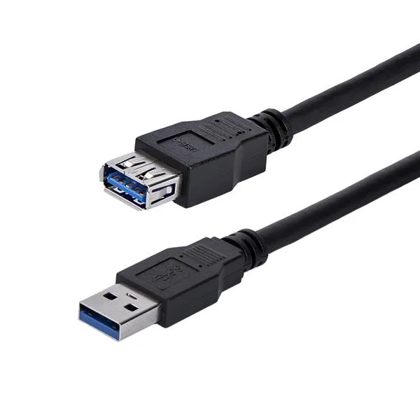 StarTech 1M BLACK USB 3 EXTENSION CABLE — kabel USB