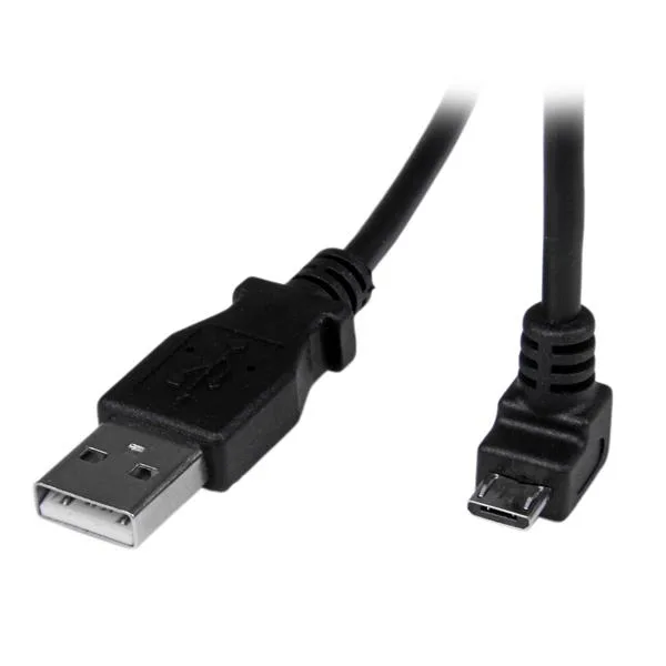 StarTech 2M DOWN ANGLE MICRO USB CABLE — kabel USB