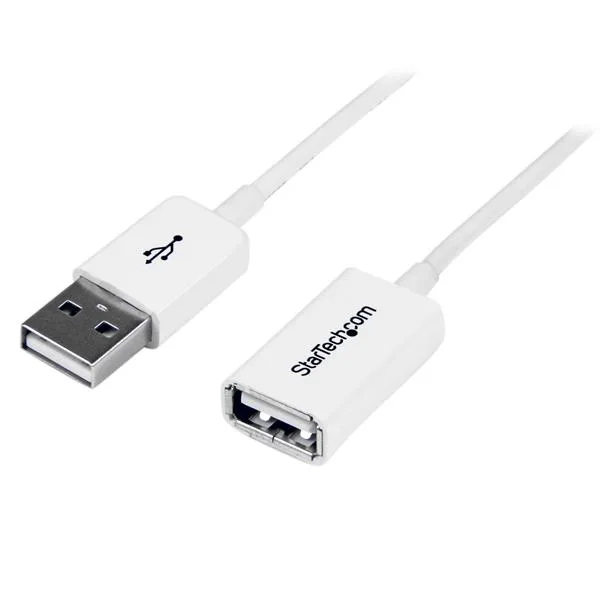 StarTech 1M WHITE USB EXTENSION CABLE — kabel USB