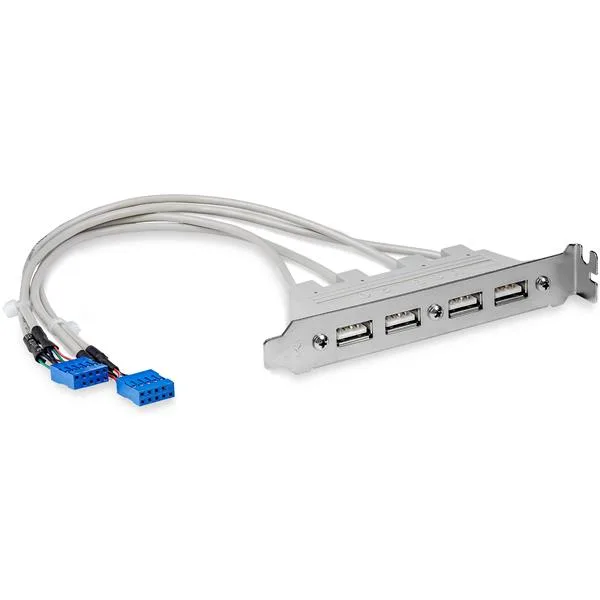 StarTech 4 PORT USB SLOT PLATE ADAPTER/5 PACK — kabel USB