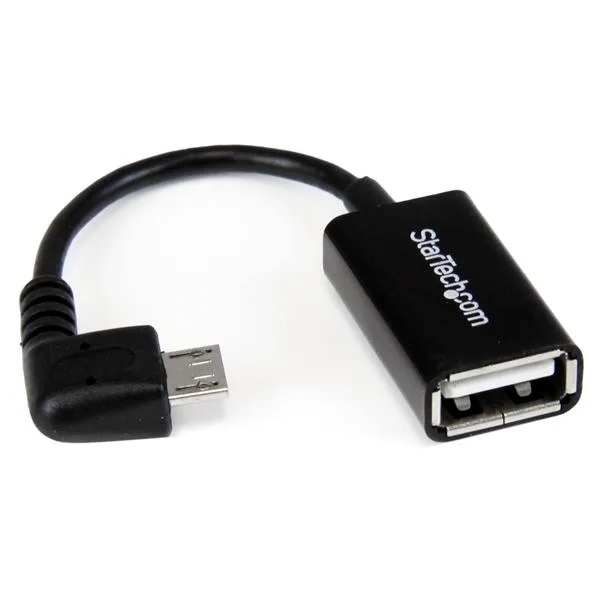 StarTech 5 ANGLED MICRO USB OTG CABLE — kabel USB