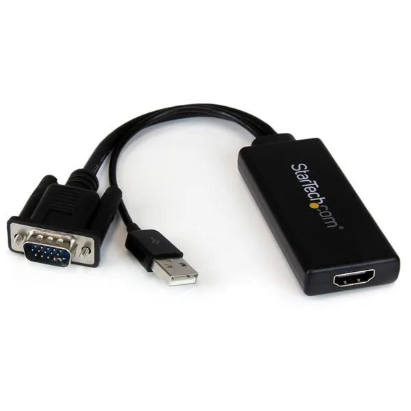 StarTech VGA TO HDMI ADAPTER W/ AUDIO — kabel HDMI