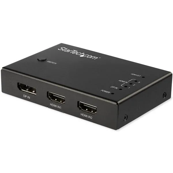 StarTech HDMI VIDEO SWITCH - HDMI / DP/3XHDMI 1X DISPLAYPORT 4K 60HZ — kabel HDMI