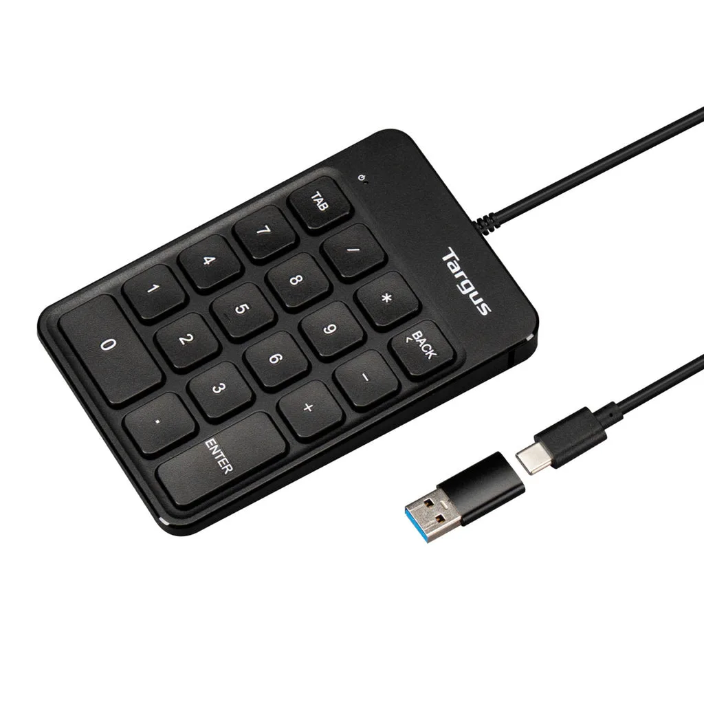 Targus USB WIRED KEYPAD/KEYPAD BLACK — klawiatura