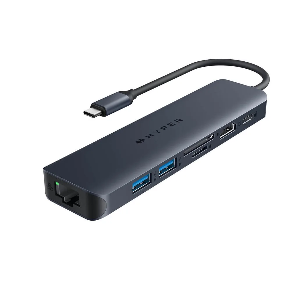 Targus HYPERDRIVE ECOSMART GEN.2/UNIVERSAL USB-C 8-IN-1 HUB W 140 — hub USB