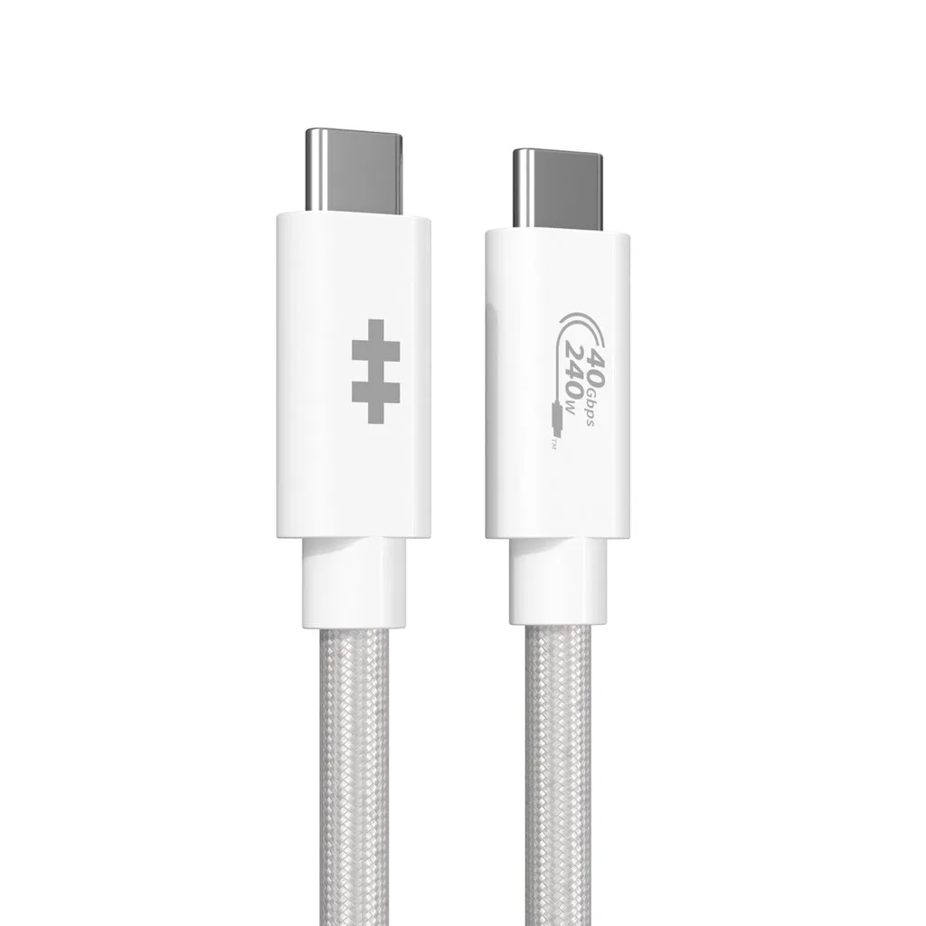 Targus HYPERDRIVE USB4 PERFORMANCE CAB/WHITE — kabel USB
