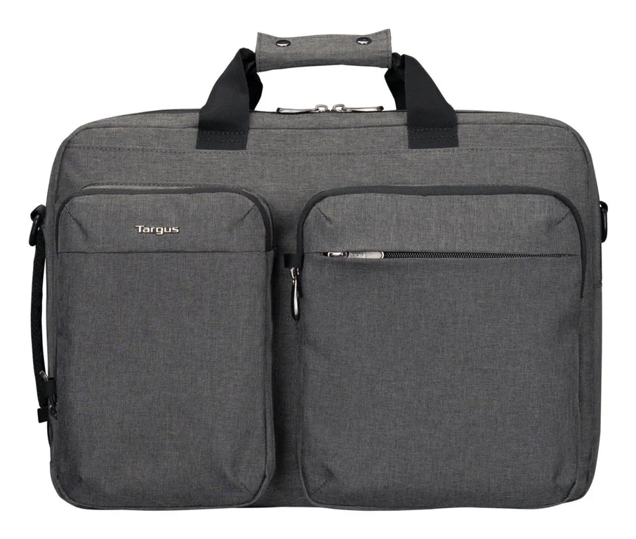 TARGUS HYBRID BRIEFCASE BACKPAC/15-16IN GREY — torba