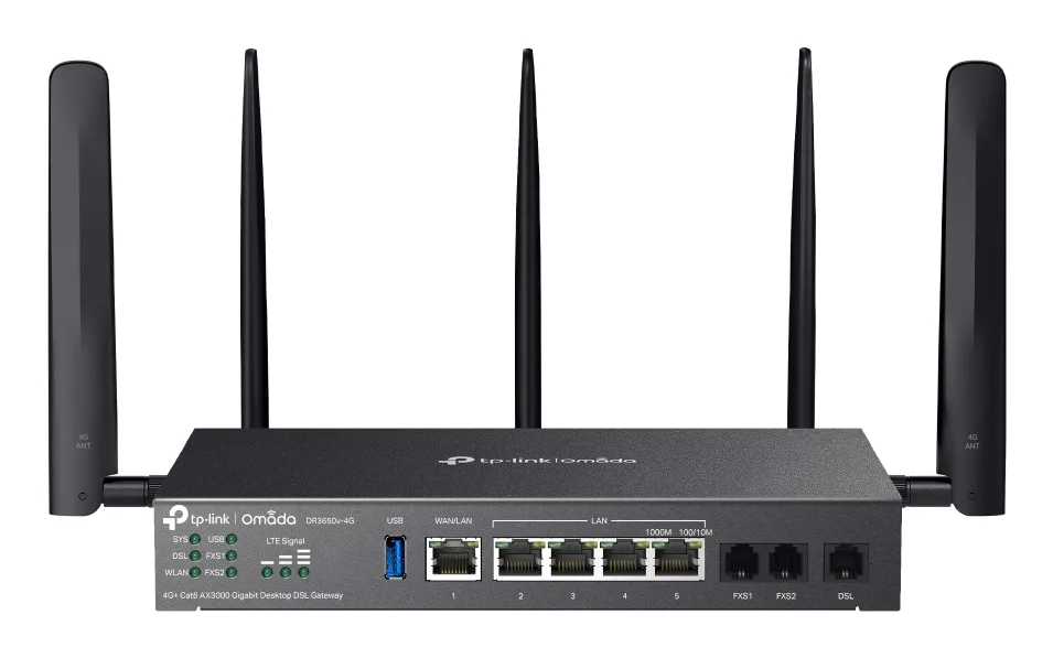 TP-Link 4G+ AX3000 1G DSL GATEWAY/CAT6 DESKTOP — router