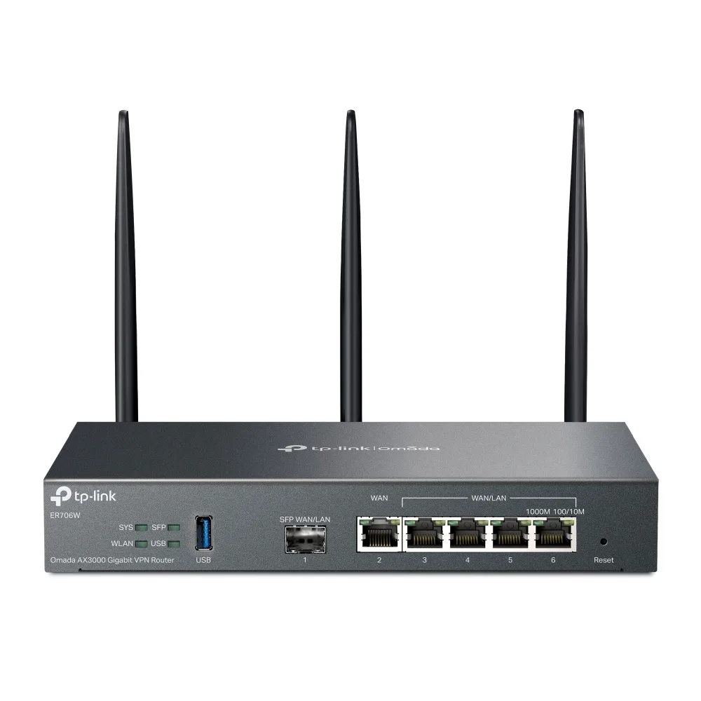 TP-Link OMADA AX3000 GIGABIT VPN ROUTER/WITH OMADA SDN CONTROLLER — router