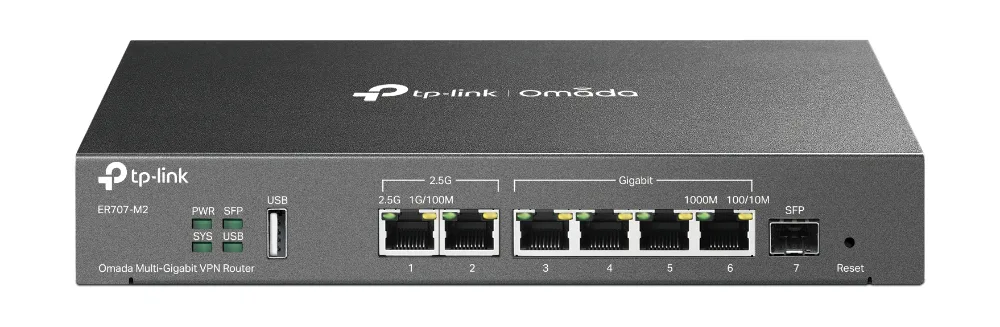 TP-Link OMADA MULTI-GIGABIT VPN ROUTER/4X GIGABIT RJ45 WAN/LAN PORT — router