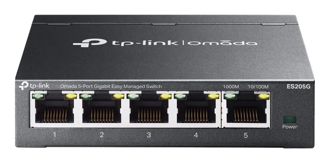 TP-Link 5-PORT 1G EASY MANAGED SWITCH/5X 1G RJ45 PORTS FOR OMADA SDN — przełącznik LAN zarządzalny 5 portów