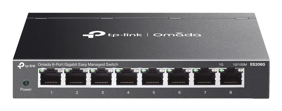 TP-Link 8-PORT 1G EASY MANAGED SWITCH/8X 1G LAN STEEL CASE FANLESS — przełącznik LAN zarządzalny 8 portów