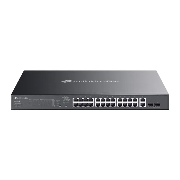TP-Link 28-PORT 1G POE SWITCH/EASY MANAGED WITH 24-PORT POE+ — przełącznik LAN zarządzalny 26 portów