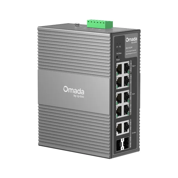 TP-Link 10-PORT 1G INDUSTRIAL L2 SWITCH/EASY MANAGED WITH 8-PORT POE — przełącznik LAN zarządzalny 8 portów PoE+