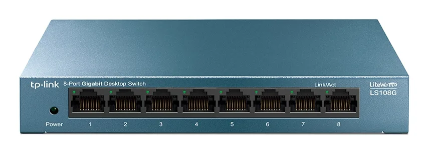 TP-Link LITEWAVE 8-P.GB DESKTOP SWITCH — przełącznik LAN zarządzalny 8 portów
