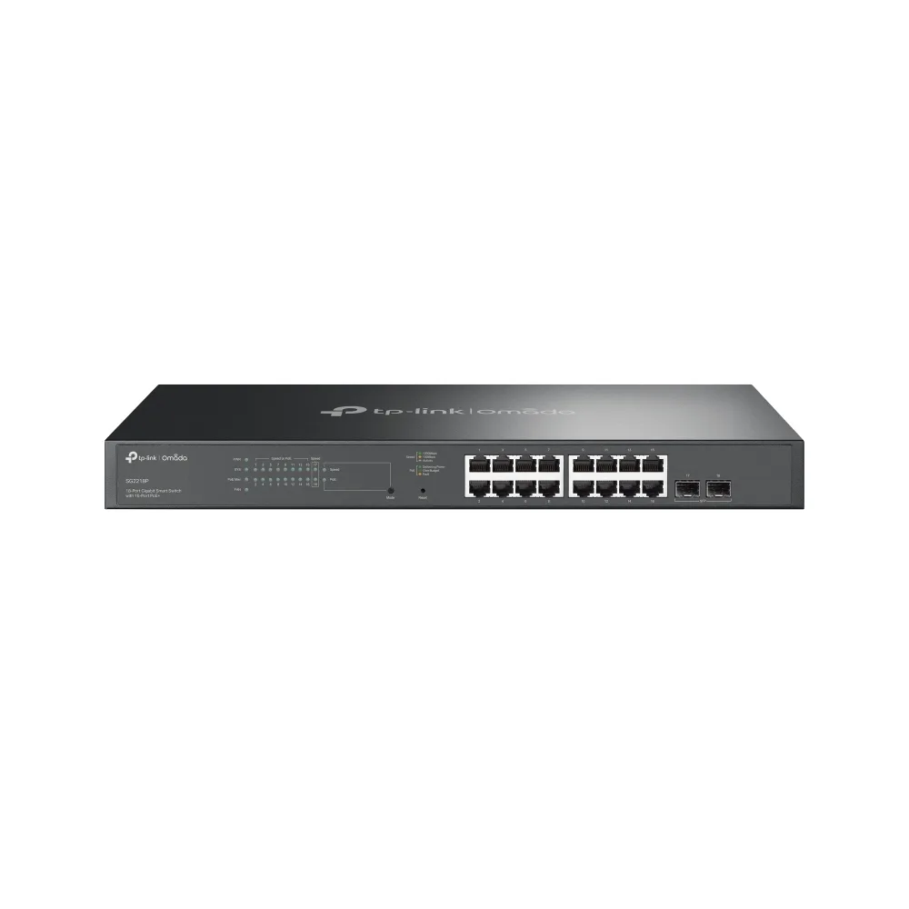 TP-Link 18-PORT POE SMART SWITCH/WITH 16-PORT POE+ — przełącznik LAN niezarządzalny 16 portów