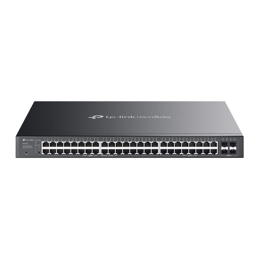 TP-Link OMADA 52-PORT POE SMART SWITCH/230 W POE POWER 4X SFP — przełącznik LAN zarządzalny 48 portów PoE+