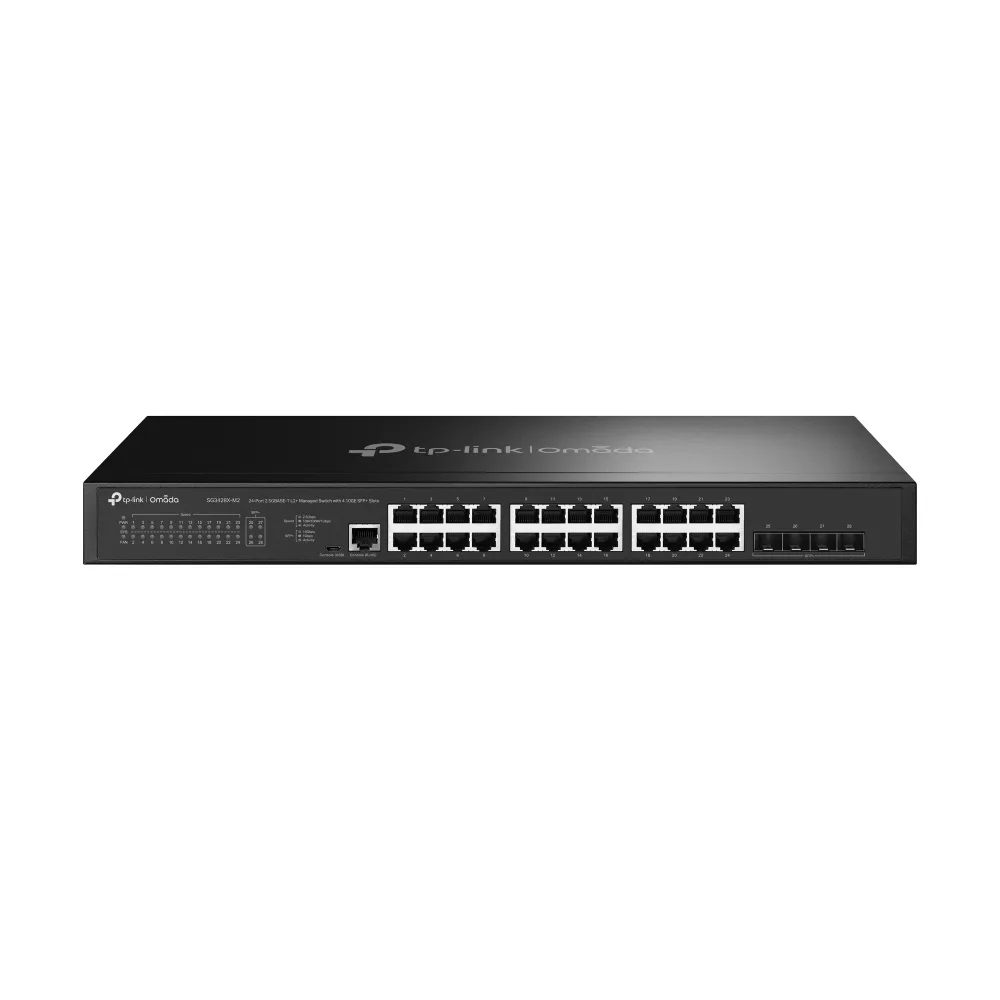 TP-Link JETSTREAM 24-PORT 2.5GBASE-T/L2+ MANAGED SWITCH — przełącznik LAN zarządzalny 24 portów