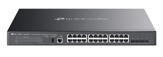 TP-Link 24-PORT 1G L3 POE++ SWITCH/LITE MANAGED WITH 4 10G SLOTS — przełącznik LAN zarządzalny 24 portów