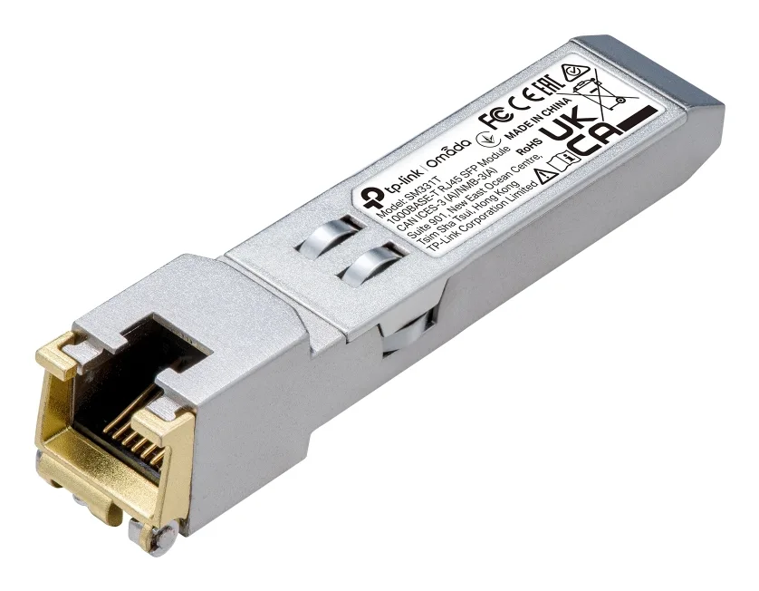 TP-Link 1000BASE-T RJ45 SFP MODULE/SFP TO RJ45 COPPER TRANSCEIVER — akcesorium sieciowe LAN