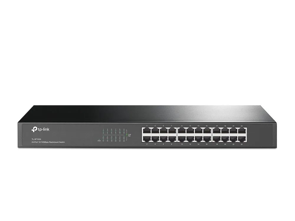 TP-Link 24-PORT-10/100MBIT/S-SWITCH/24 10/100MBIT/S-RJ45-PORTS — przełącznik LAN niezarządzalny 24 portów