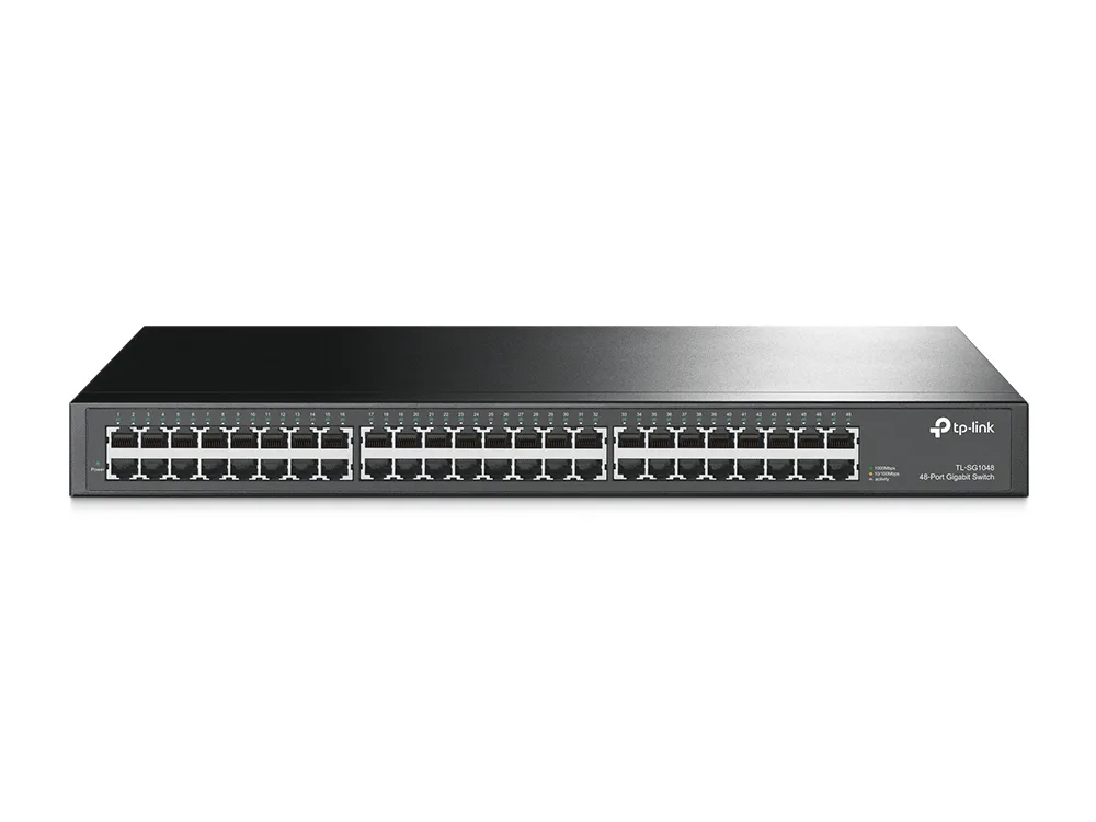 TP-Link TL-SG1048 48-PORT-GB-SWITCH/48 10/100/1000MBPS-RJ45-PORTS — przełącznik LAN niezarządzalny 48 portów
