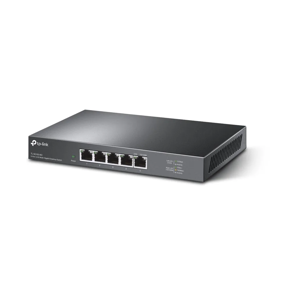 TP-Link 5-PORT 2.5G MULTI-GIG SWITCH/5X 2.5G RJ45 PORT STEEL CASE — przełącznik LAN niezarządzalny 5 portów
