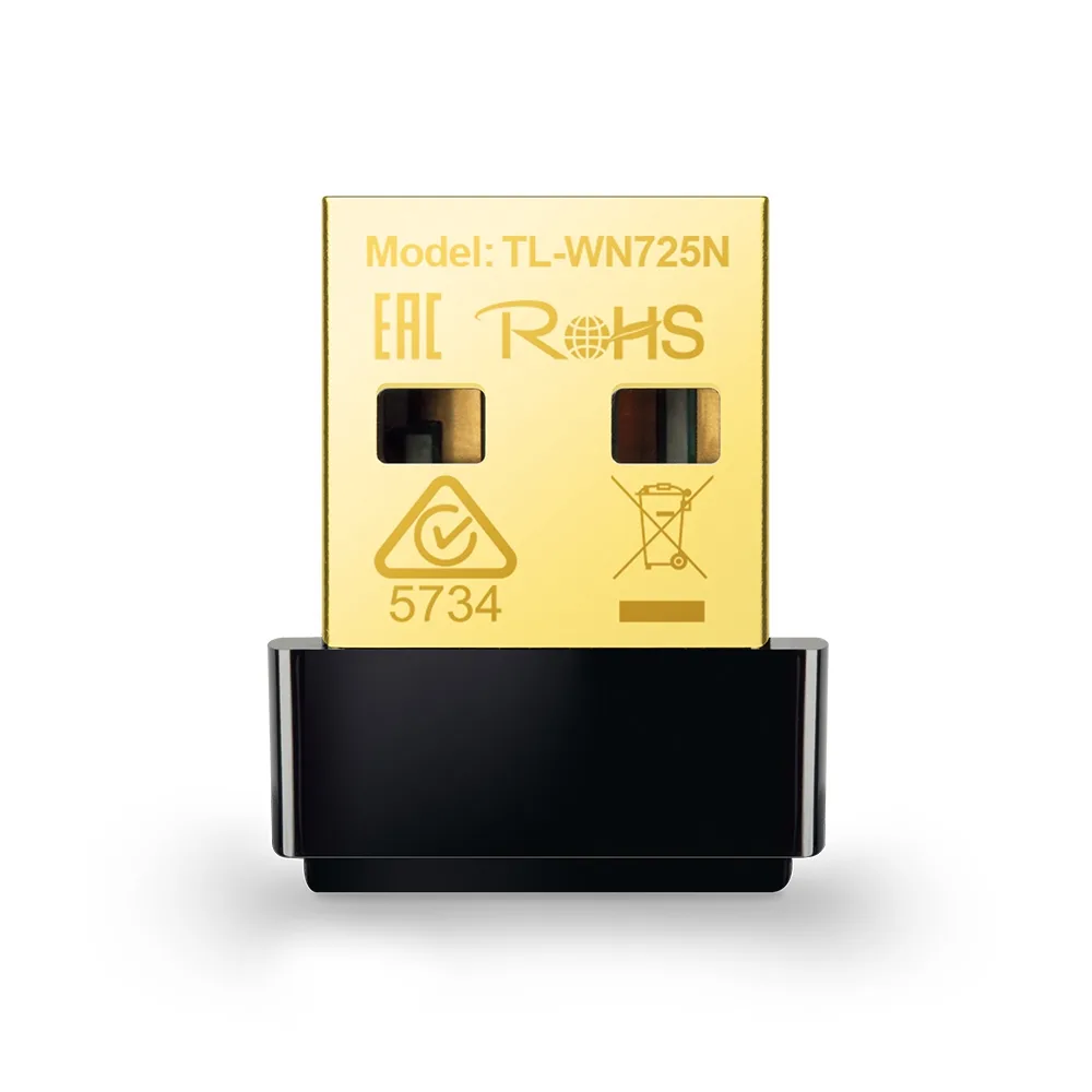 TP-Link TL-WN725N 150MBPS WLAN N/NANO USB 802.11B/G/N EXTRA SMALL