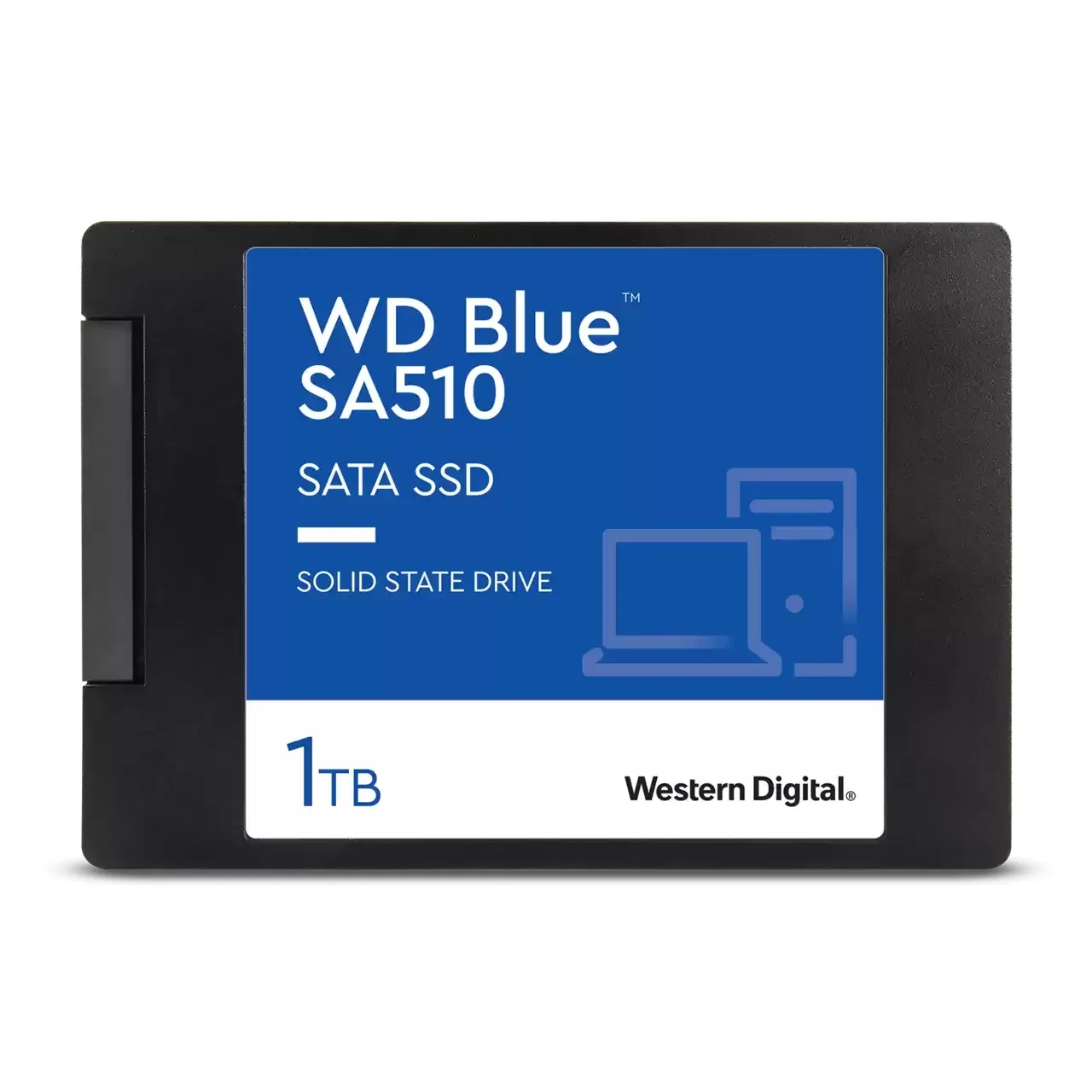 Western Digital 1TB BLUE SSD 2.5 SA510 7MM SATA/III 6 GB/S — dysk SSD