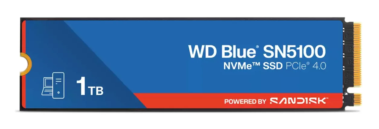 Western Digital WD BLUE SN5100 1TB SSD M.2 2280 — dysk SSD