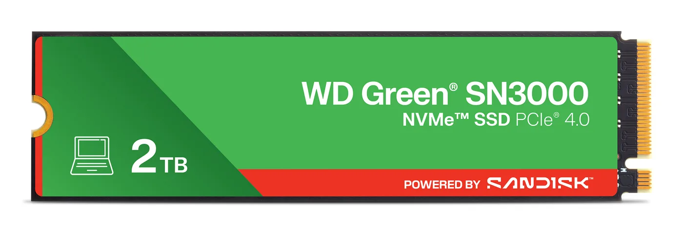 Western Digital WD GREEN SN3000 2TB SSD/M.2 2280 — dysk SSD