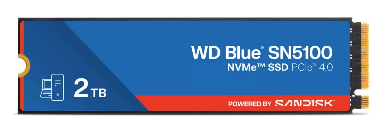 Western Digital WD BLUE SN5100 2TB SSD M.2 2280 — dysk SSD