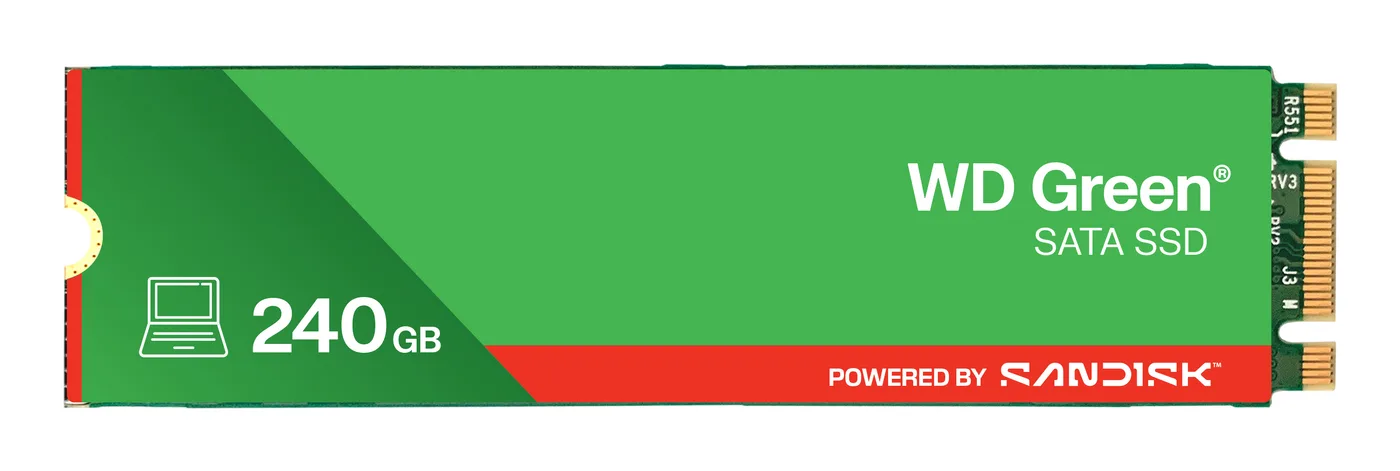 Western Digital WD GREEN 240GB SSD M.2 SATA — dysk SSD