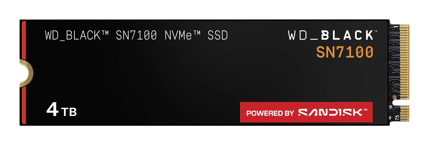 Western Digital WD_BLACK SN7100 SSD M.2 TBW/2400 4TB — dysk SSD