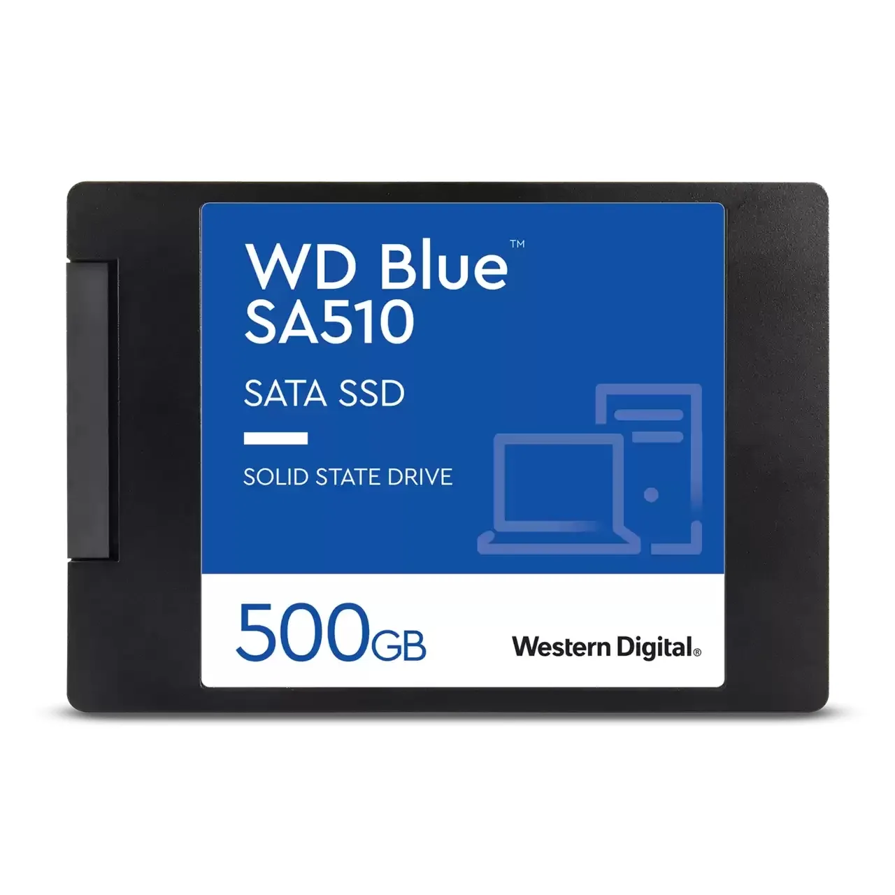 Western Digital 500GB BLUE SSD 2.5 SA510 7MM/SATA III 6 GB/S — dysk SSD