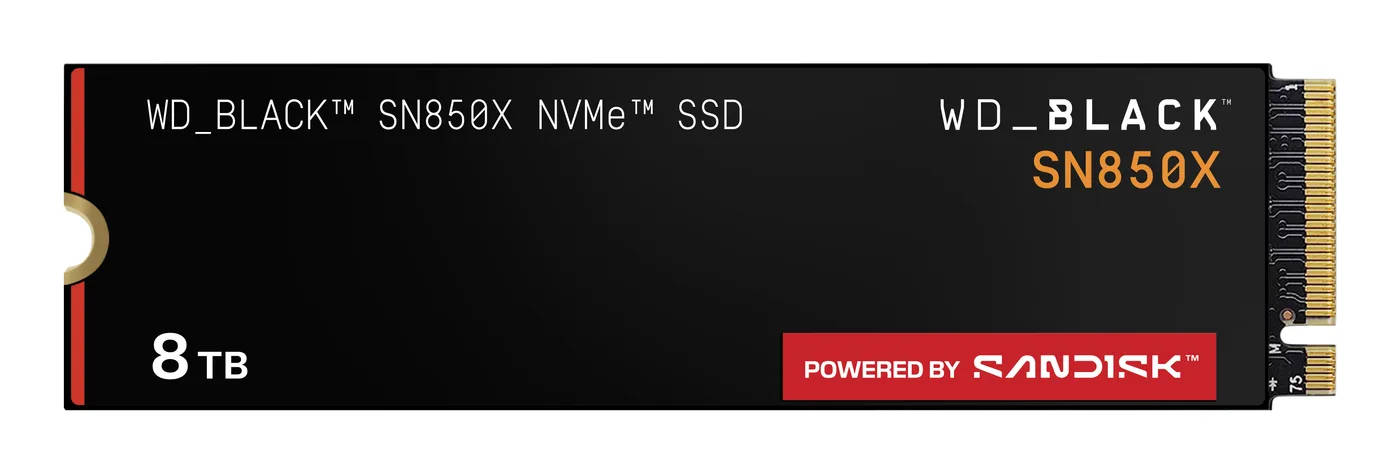 Western Digital WD BLACK SN850X 8TB SSD/M.2 2280 — dysk SSD
