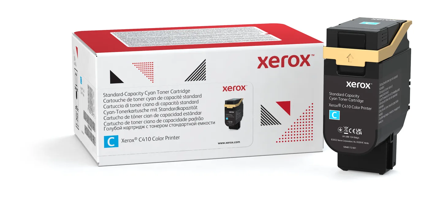 Xerox VERSALINK C410/C415 CYAN/STANDARD CAPACITY TONER CARTRIDG — toner