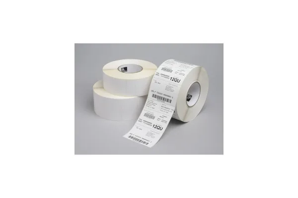 Zebra Label, Paper, 51x25mm; Thermal Transfer, 8000T All-Temp, Coated, All-temp Adhesive, 76mm Core — materiał do drukarek etykiet