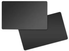 Zebra CARD,FOOD SAFE PVC,30 MIL,BLACK/BLACK,MATTE (500 BOX) — materiał do drukarek kart