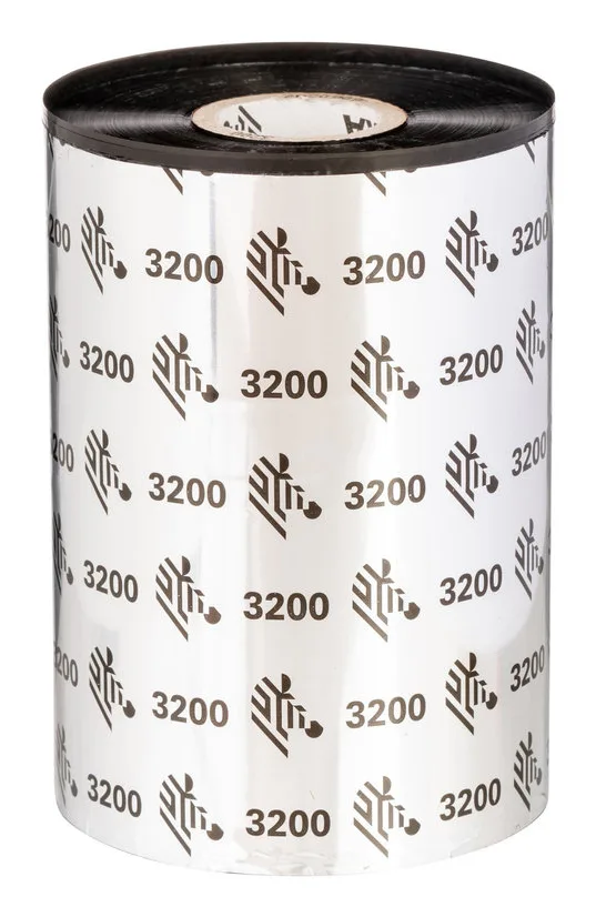 Zebra Wax/Resin Ribbon, 56mmx74m (2.2inx242ft), 3200; High Performance, 12mm (0.5in) core, 12/box — materiał do drukarek etykiet