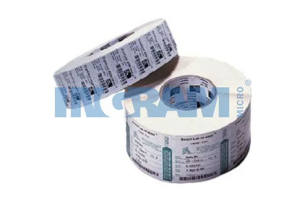 Zebra Label, Paper, 102x152mm; Thermal Transfer, Z-Perform 1000T, Uncoated, Permanent Adhesive, 25mm Core, Perforation — materiał do drukarek etykiet