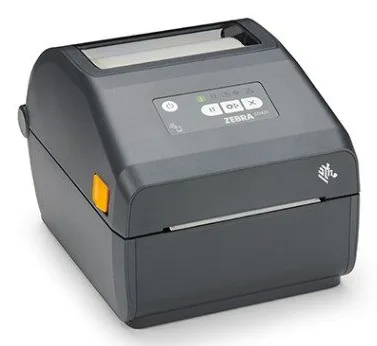 Zebra Thermal Transfer Printer (74/300M) ZD421; 300 dpi, USB, USB Host, Ethernet, BTLE5, EU and UK Cords, Swiss Font, EZPL — drukarka etykiet