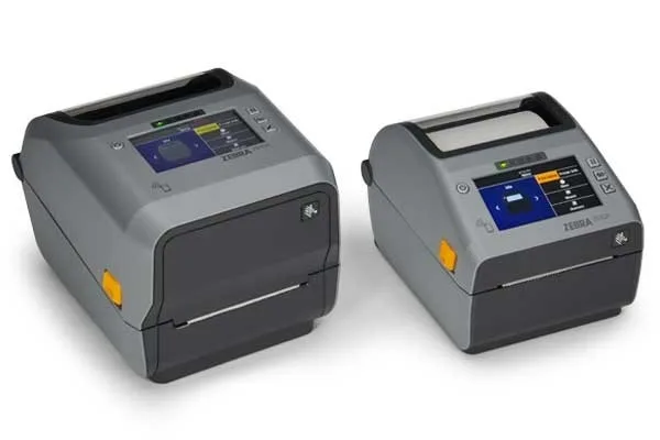 Zebra Direct Thermal Printer ZD621; 203 dpi, USB, USB Host, Ethernet, Serial, BTLE5, Cutter, EU and UK Cords, Swiss Font, EZPL — drukarka etykiet