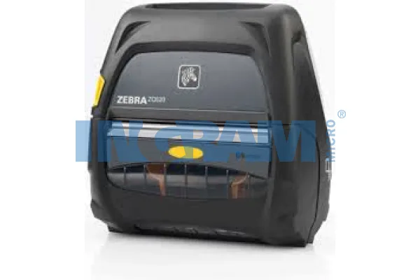 Zebra DT Printer ZQ521, media width 4.45/113mm; English/Latin fonts, Dual 802.11ac/Bluetooth 4.1, linerless, stnd battery, EMEA certs